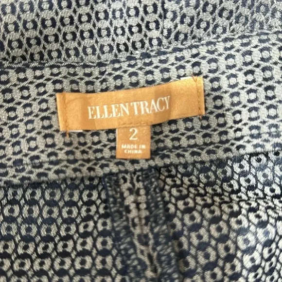 Ellen Tracy Side Zip Pants Size 2 - Picture 9 of 11